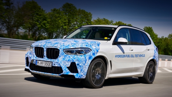 BMW X5 i Hydrogen Next показался на трассе