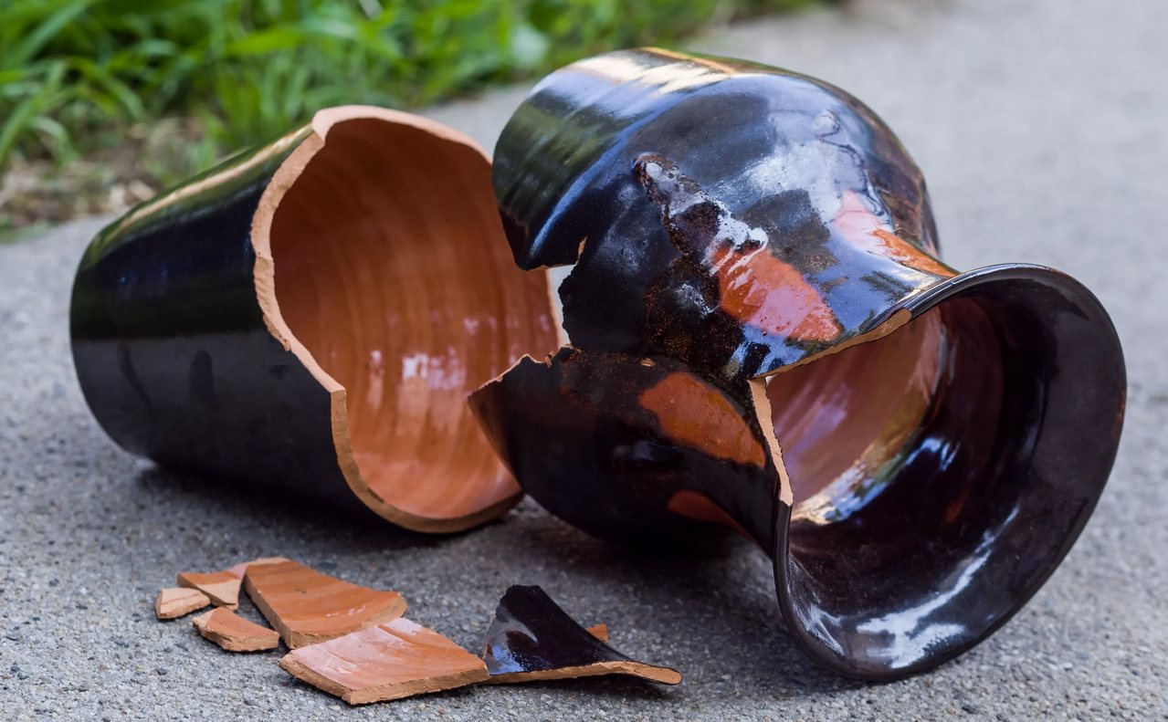 Ne pods, ne vāze: divi radoši veidi, kā izmantot sasistu krūzi kā dārgumu savā mājā.