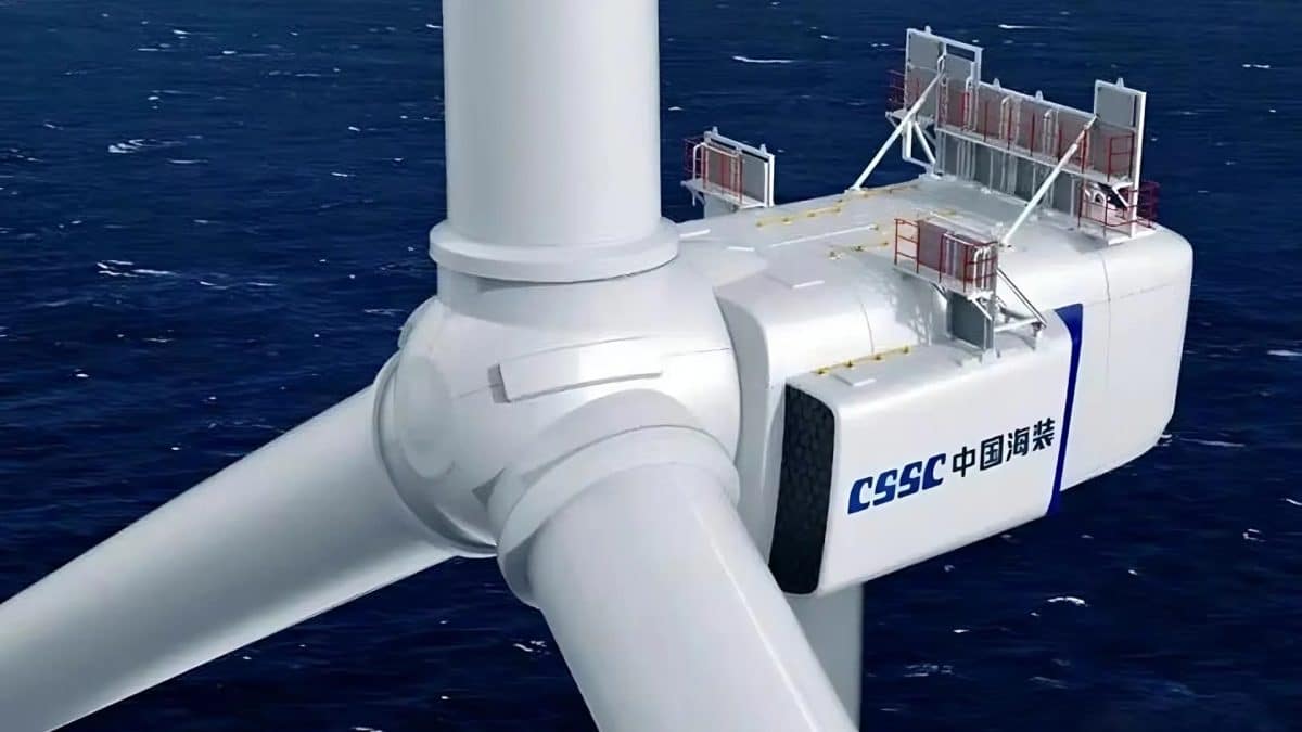Tā ir pasaulē lielākā jūras turbīna: tā var nodrošināt elektroenerģiju aptuveni 55 000 mājsaimniecībām.